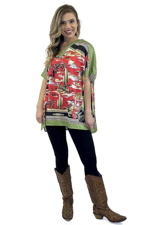 Vintage Western Top