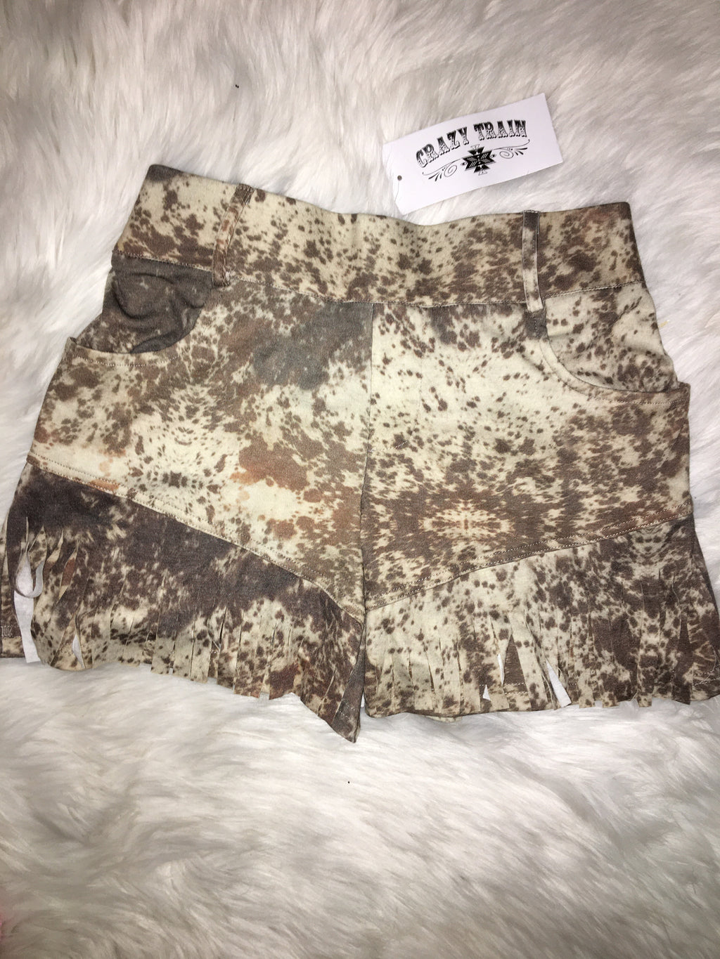 Fringe shorts
