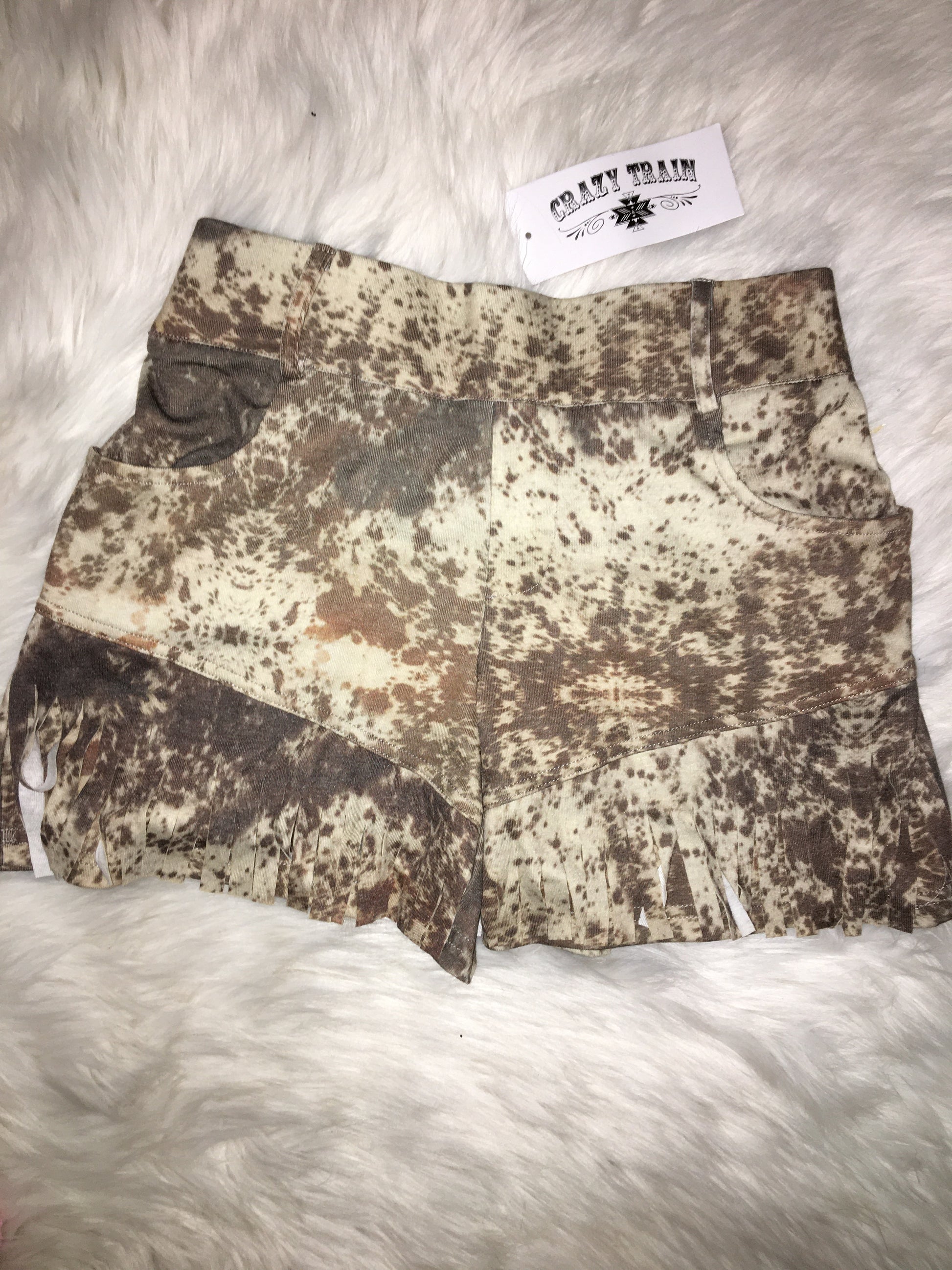 Fringe shorts
