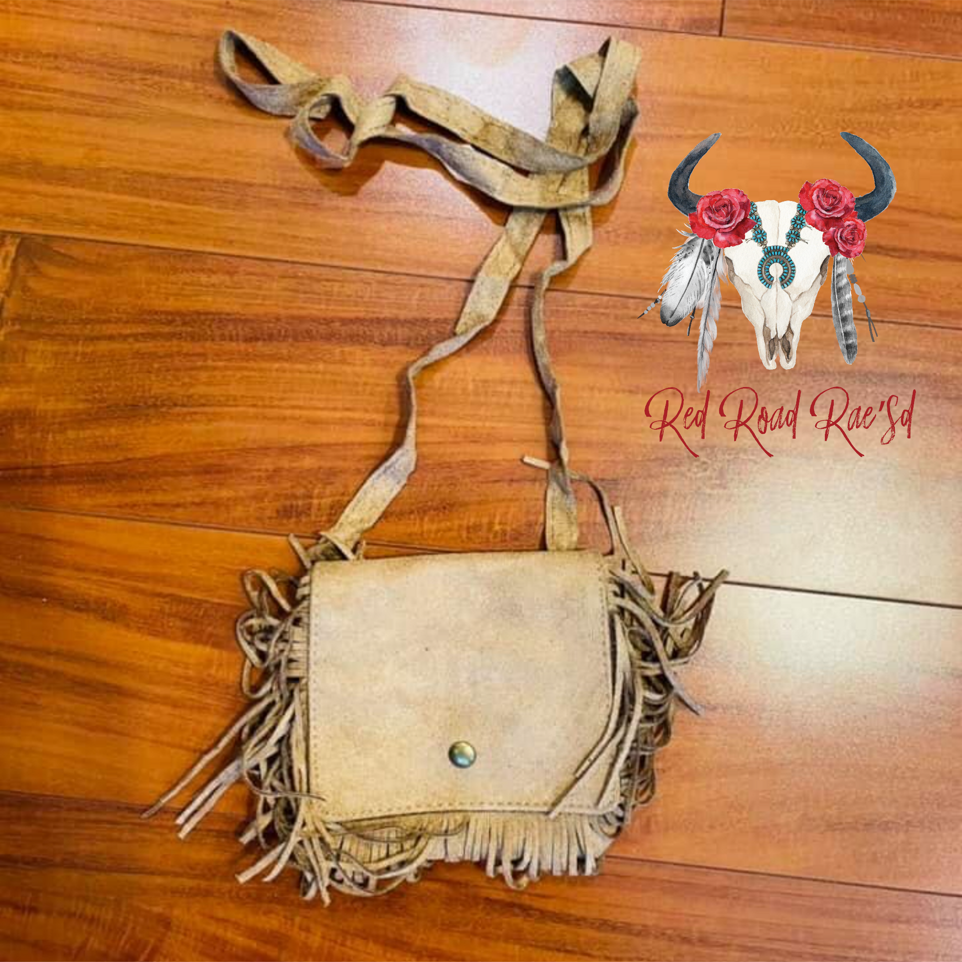 Youth Leather Fringe Crossbody