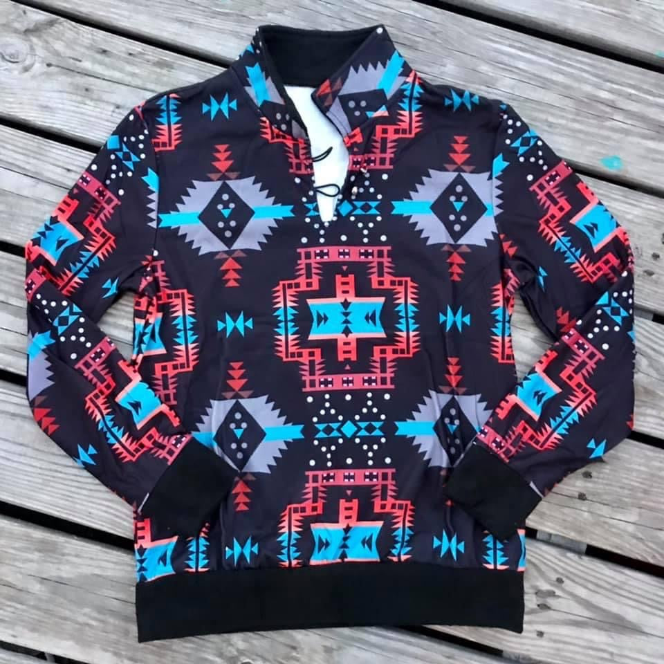 Aztec Lightweight Pullover