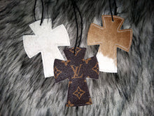 Load image into Gallery viewer, Designer Inspired and cowhide refreshing air freshener kit
