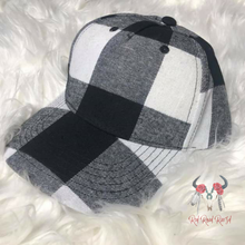 Load image into Gallery viewer, MH-Buffalo plaid cap
